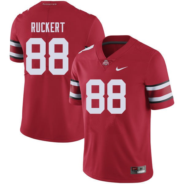 Ohio State Buckeyes #88 Jeremy Ruckert Men Stitched Jersey Red OSU85092